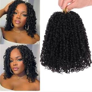 6 Packs Pre-looped Yanky Twist Crochet Hair  24 Strands/PCS Synthetic 12